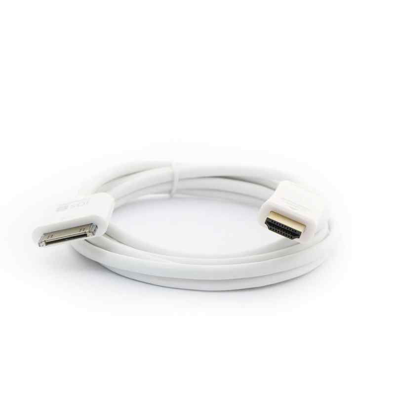 Apple dock connector to HDMI cable