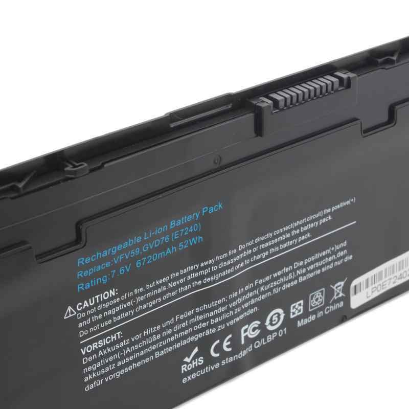 Baterija za laptop Dell E7240 7.6V 52WH HQ2200