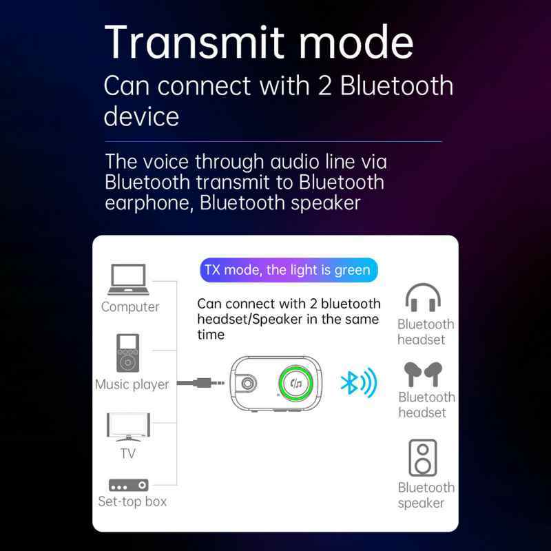 Bluetooth player T3 crni