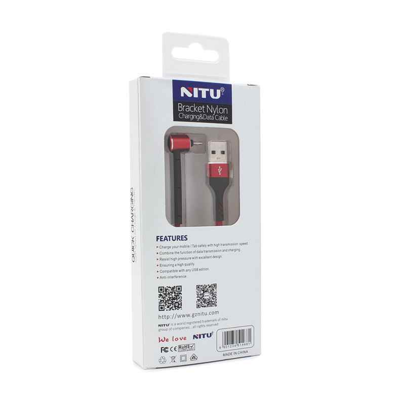 Data kabl NITU UC043 micro USB crveni 1m
