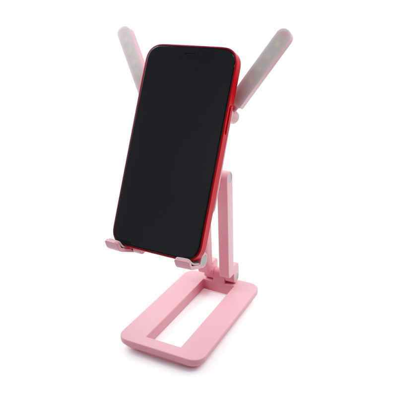 Drzac za mobilni F6 sa LED rasvetom pink