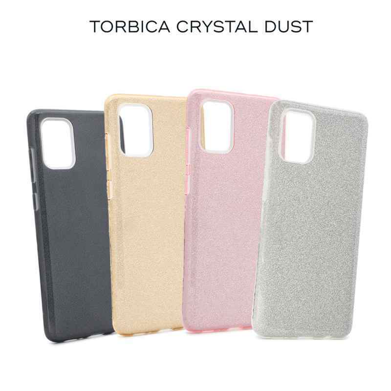 Maska Crystal Dust za Samsung A81/Note 10 Lite zlatna