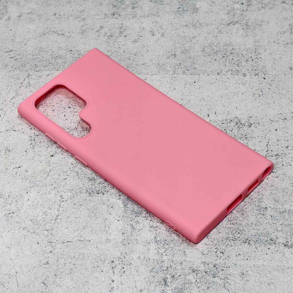 Maska tle Color za Samsung S22 Ultra 5G roze