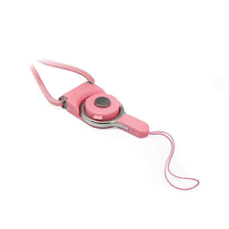 Maska Kavaro Ring Grip za iPhone 7 plus/8 plus providna sa roze kanapom