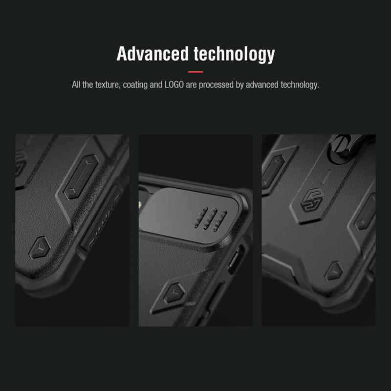 Maska Nillkin CamShield Armor za iPhone 7/8/SE 2020/2022 crna