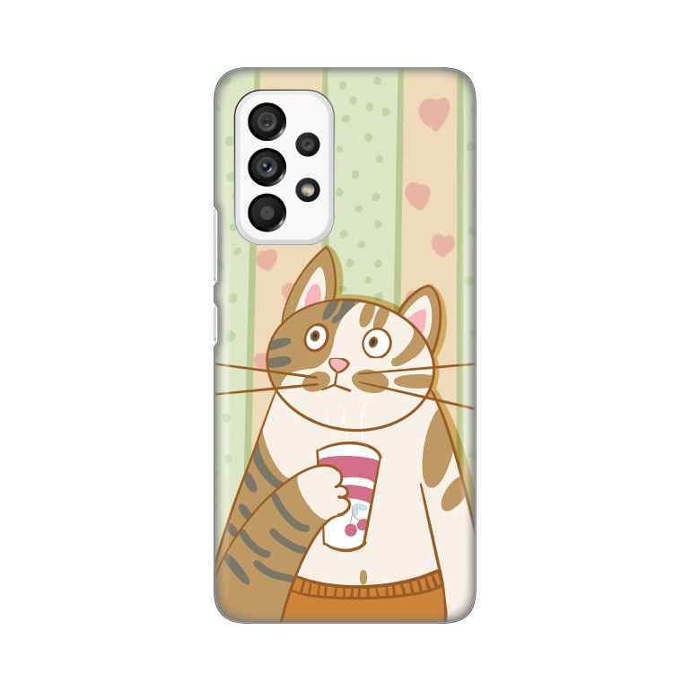 Maska silikon Print za Samsung A53 5G Cool Cat