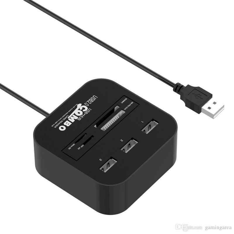 USB HUB i citac kartica 2u1 JWD-U35