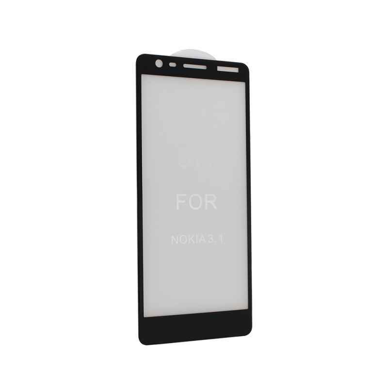 Zaštitno staklo 5D za Nokia 3.1 2018 crni