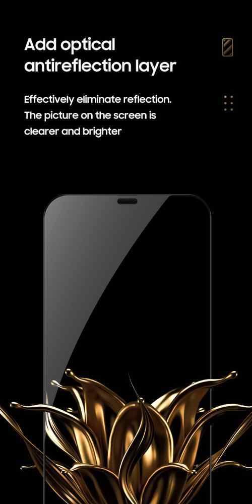 Zaštitno staklo Benks KR Pro za iPhone 11 crni