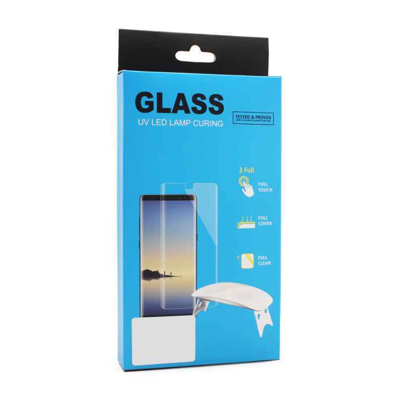 Zaštitno staklo UV Plus Glue Full Cover + Lampa za Samsung S9