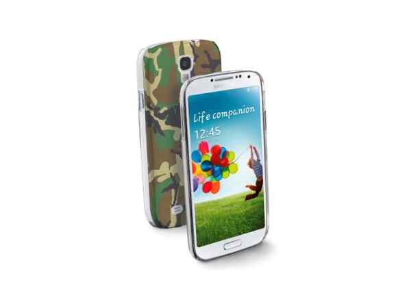 Maska Cellular Line ARMY za Samsung S4 zelena