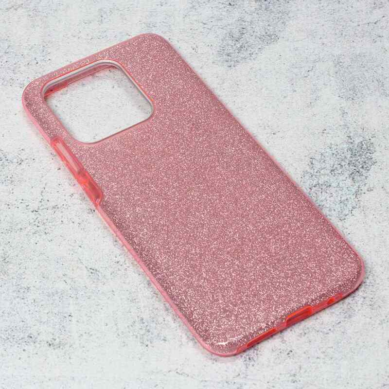 Maska Crystal Dust za Xiaomi Redmi 10C roze