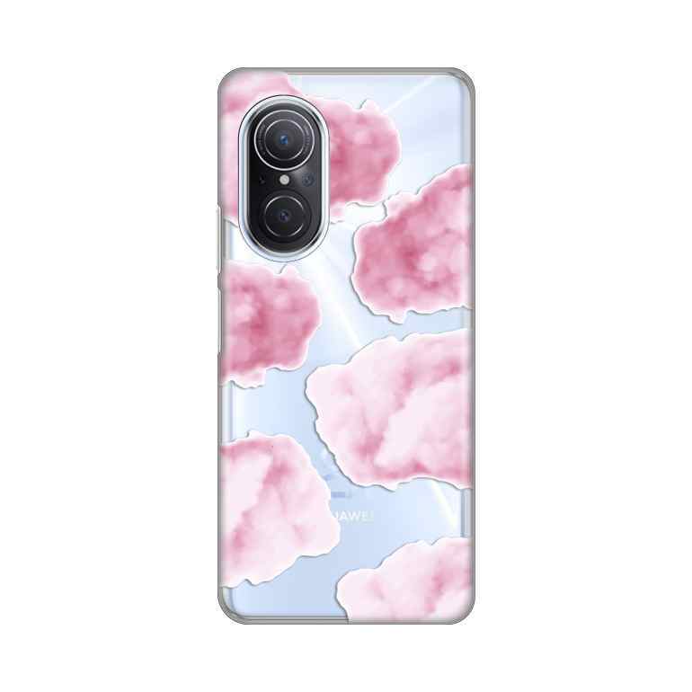 Maska silikon Print za Huawei Nova 9 SE Pink Clouds