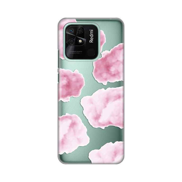 Maska silikon Print za Xiaomi Redmi 10C Pink Clouds