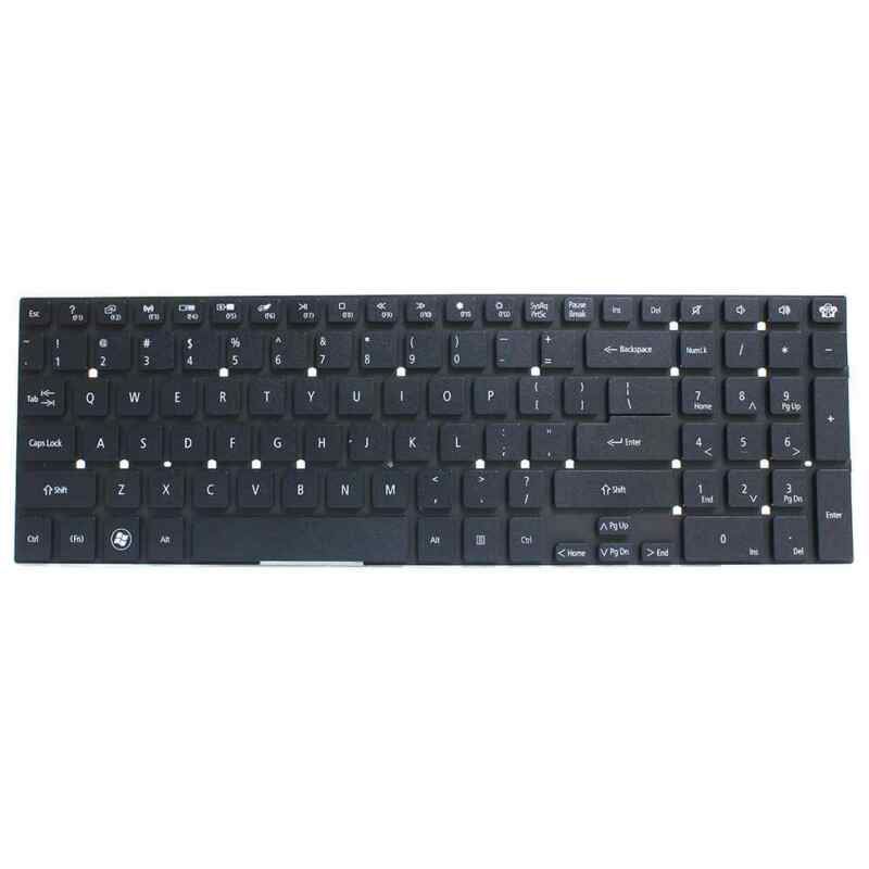 Tastatura za laptop Gateway NV52L NV55S NV57 crna