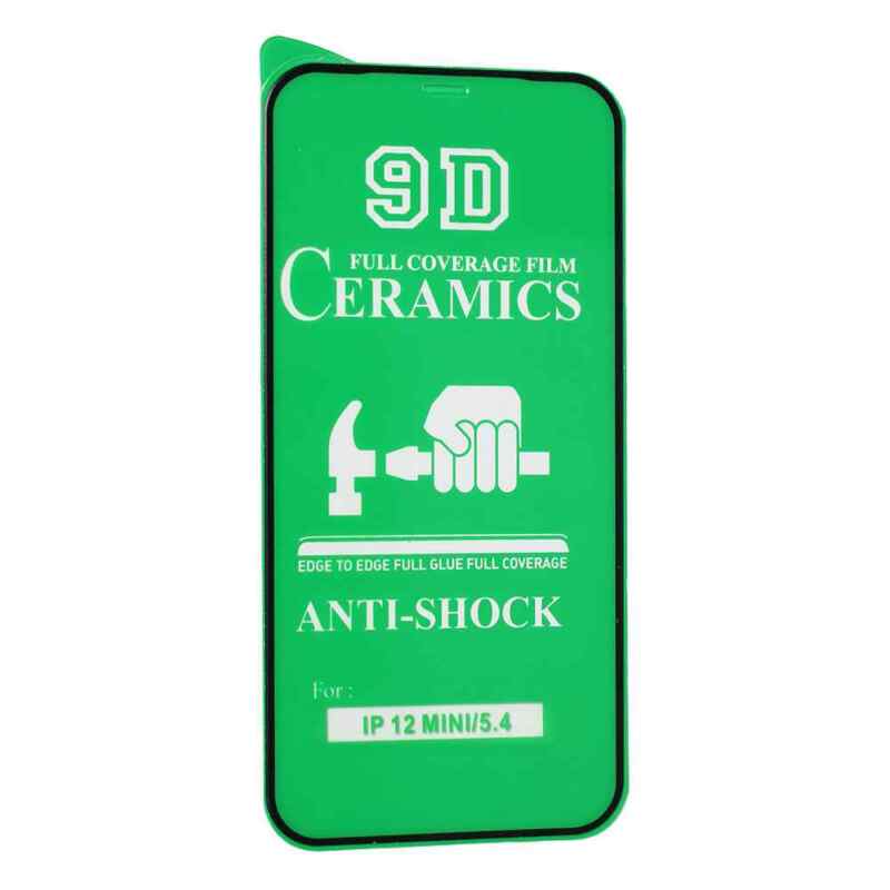 Zaštitno staklo 9D Clear Ceramic za iPhone 12 Mini