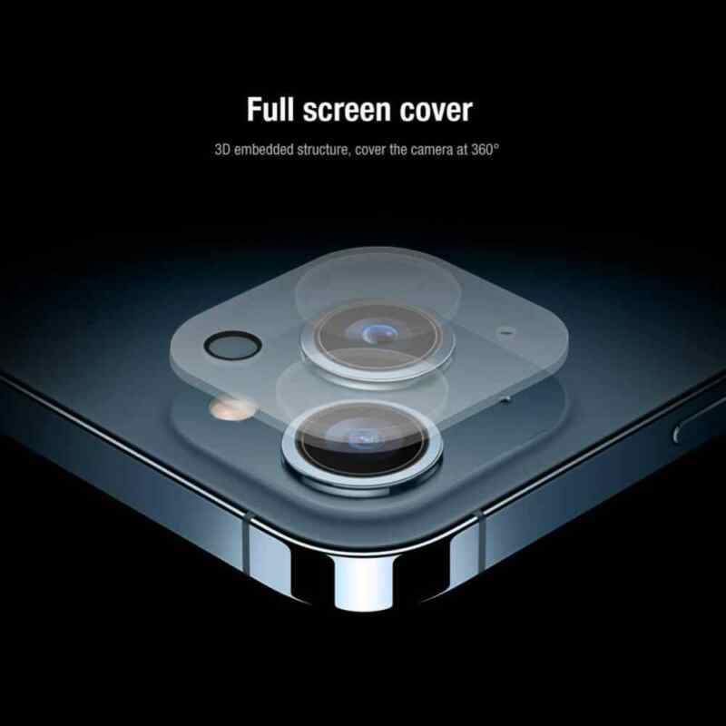 Zaštitno staklo Nillkin 2u1 HD za iPhone 14 Plus 6.7 crna
