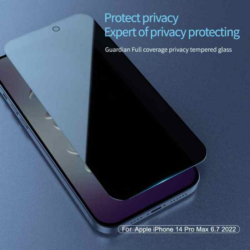 Zaštitno staklo Nillkin Guardian za iPhone 14 Pro Max 6.7 crni