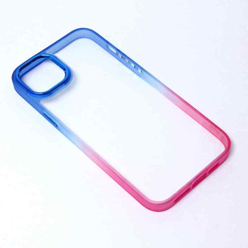 Maska Colorful Acrylic za iPhone 14 Plus 6.7 plava