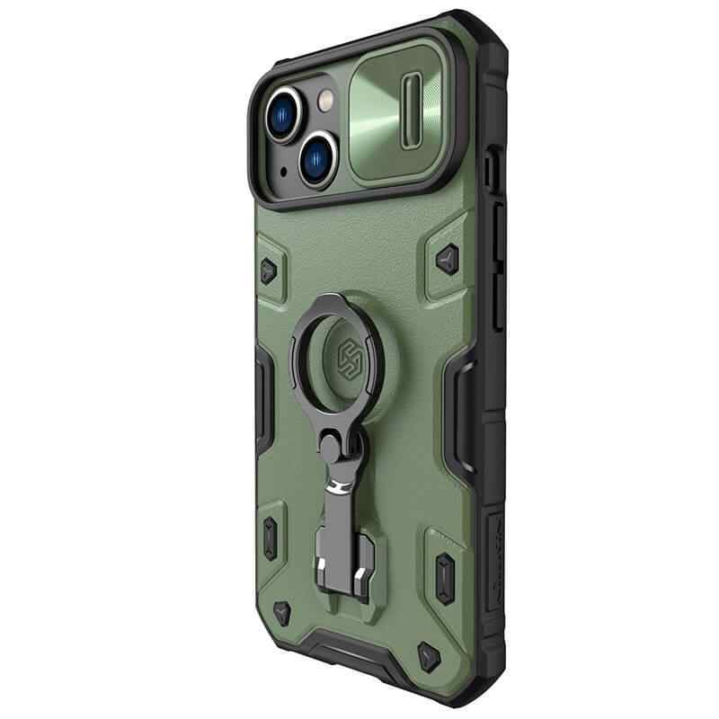 Maska Nillkin CamShield Armor Pro Magnetic za iPhone 14 Plus 6.7 zelena