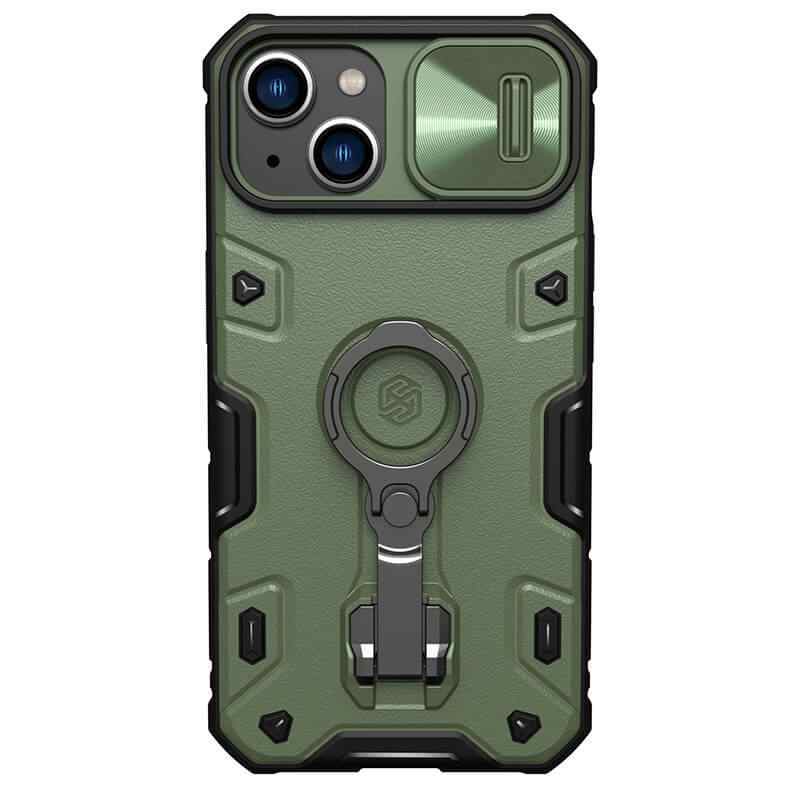 Maska Nillkin CamShield Armor Pro Magnetic za iPhone 14 Plus 6.7 zelena