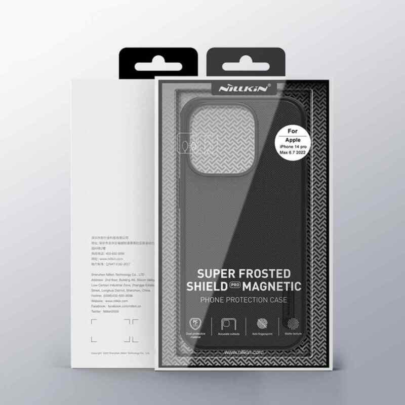 Maska Nillkin Scrub Pro Magnetic za iPhone 14 Pro Max 6.7 crna