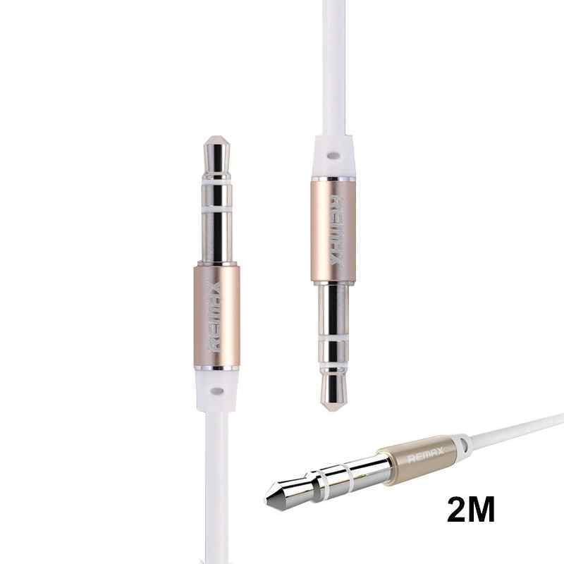 Audio kabl REMAX RM-L200 Aux 3.5mm bela 2m