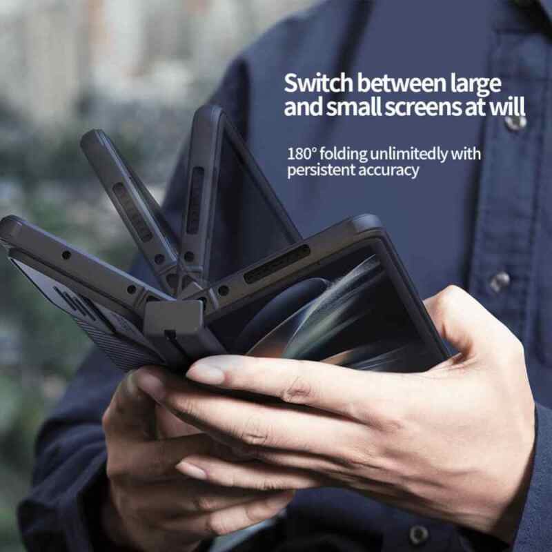 Maska Nillkin CamShield Pro za Samsung Galaxy Z Fold 4 5G zelena