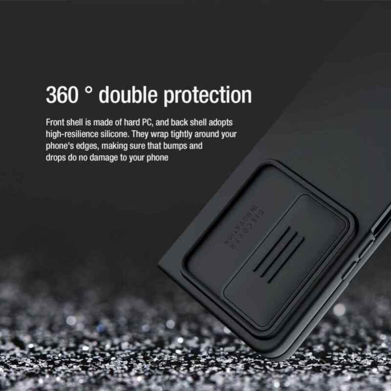 Maska Nillkin CamShield Silky za Samsung F936B Galaxy Z Fold 4 5G crna