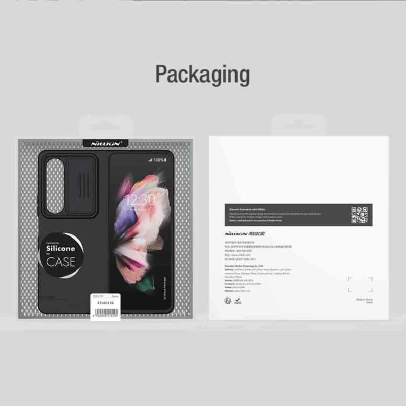Maska Nillkin CamShield Silky za Samsung F936B Galaxy Z Fold 4 5G crna