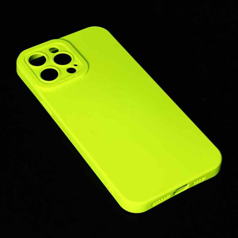 Maska Silikon color za iPhone 13 Pro Max svetlo zelena