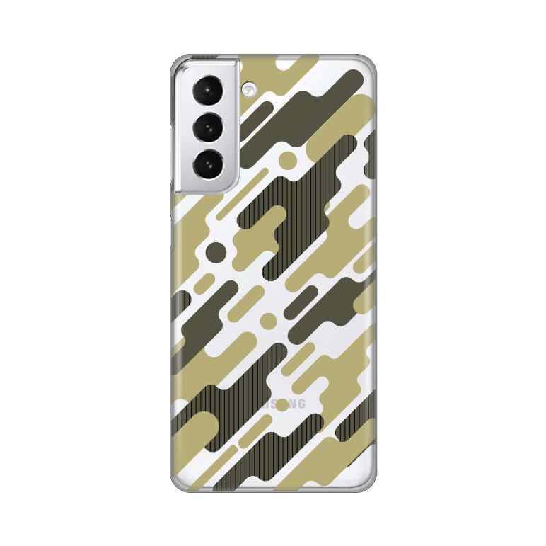 Maska silikon Print za Samsung S21 Army Pattern