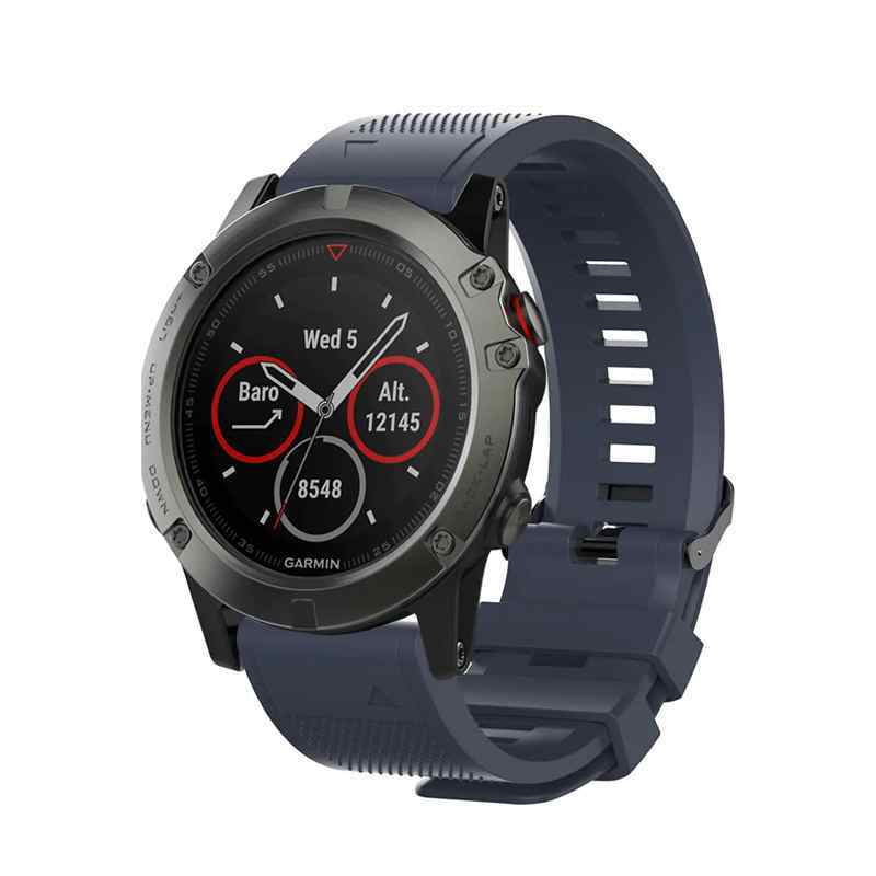 Narukvica sporty za Garmin Fenix 3/5X/6X smart watch 26mm tamno plava