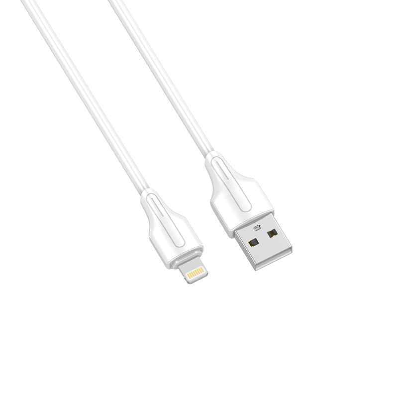 Data kabl LDNIO LS542 2.1A USB na Lightning beli 2m