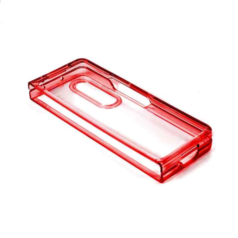 Maska Clear TPU za Samsung F936B Galaxy Z Fold 4 5G crvena
