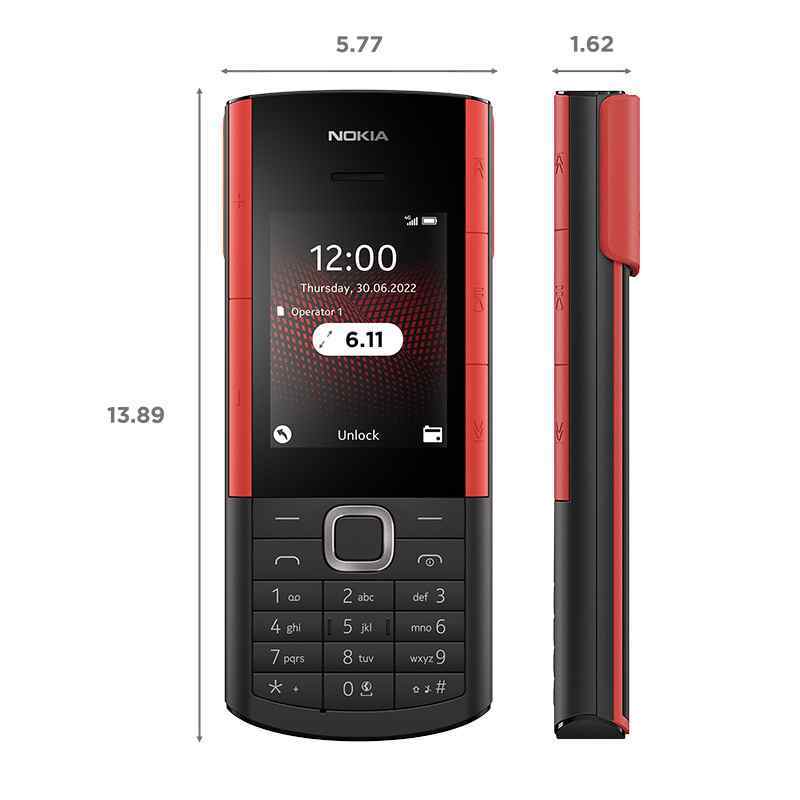 Mobilni telefon Nokia 5710 XA 4G 2.4 inča 48MB/128MB crna