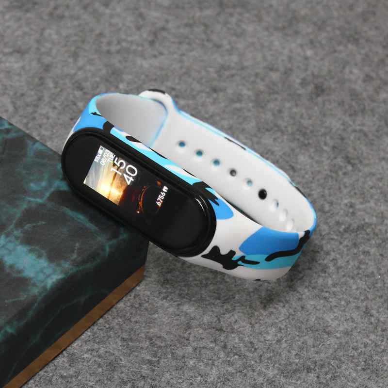 Narukvica za smart watch Xiaomi Mi Band M3/M4 army plava