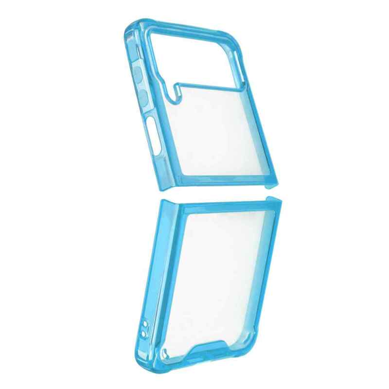 Maska Clear TPU za Samsung F721B Galaxy Z Flip 4 5G plava