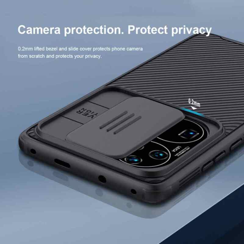 Maska Nillkin CamShield Pro za Huawei P50 Pro crna