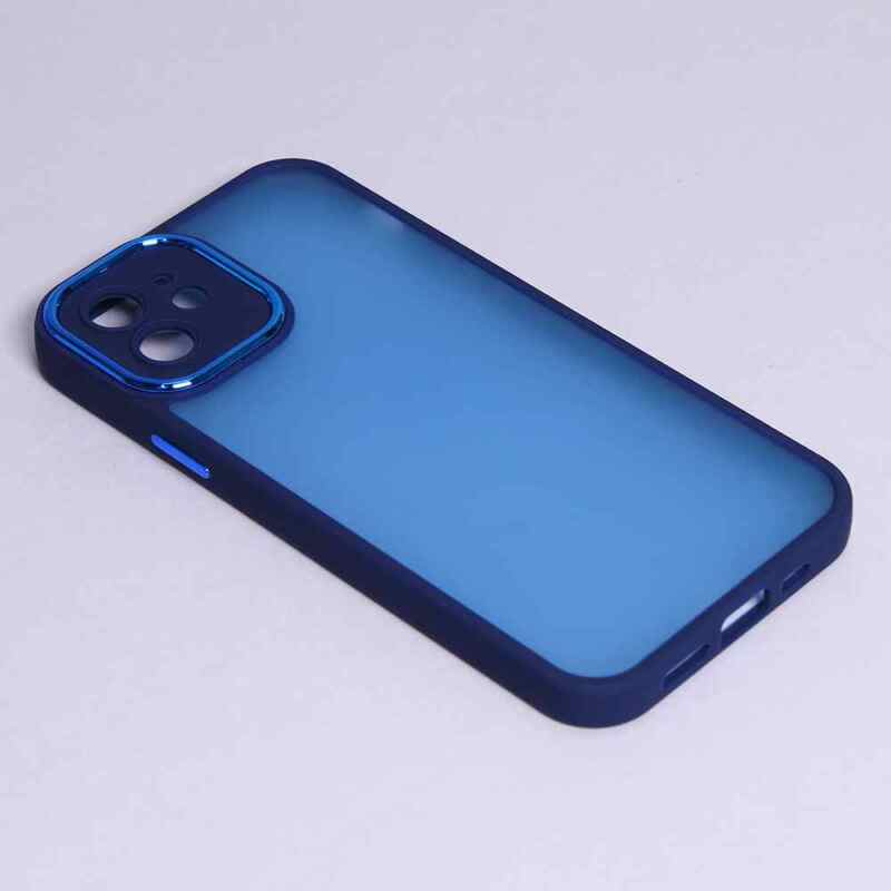 Maska Shining Camera za iPhone 12 plava