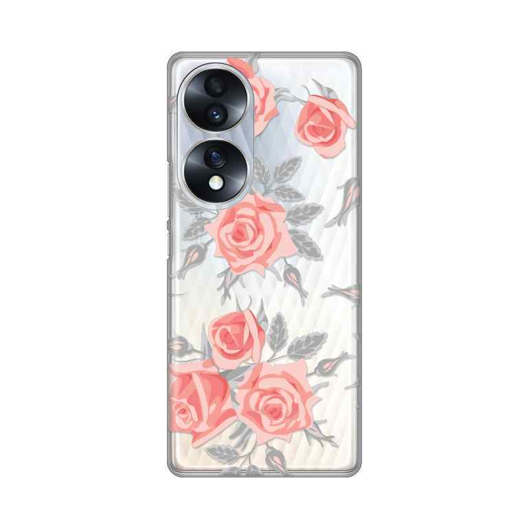 Maska silikon Print za Huawei Honor 70 Elegant Roses