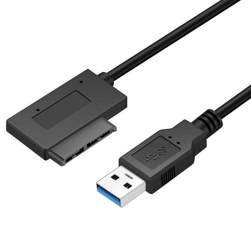 Adapter USB 3.0 na SATA 7+6 13pin za laptop opticki uredjaj