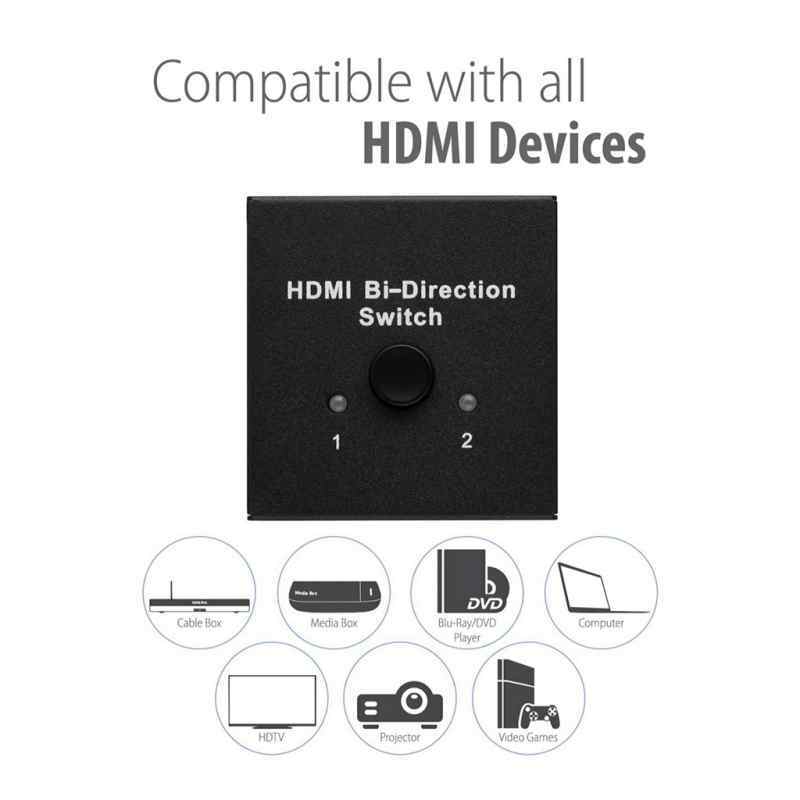 HDMI 2.0 Switch 2 porta 4K