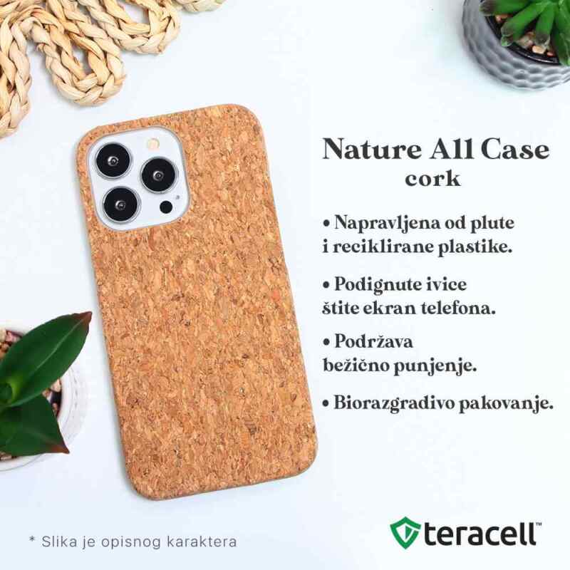 Teracell Nature All Case iPhone 12/12 Pro cork