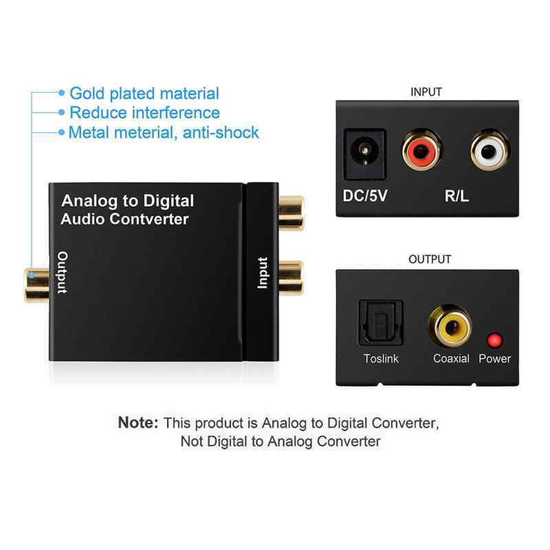 Analogni na digitalni audio konverter JWD-H10