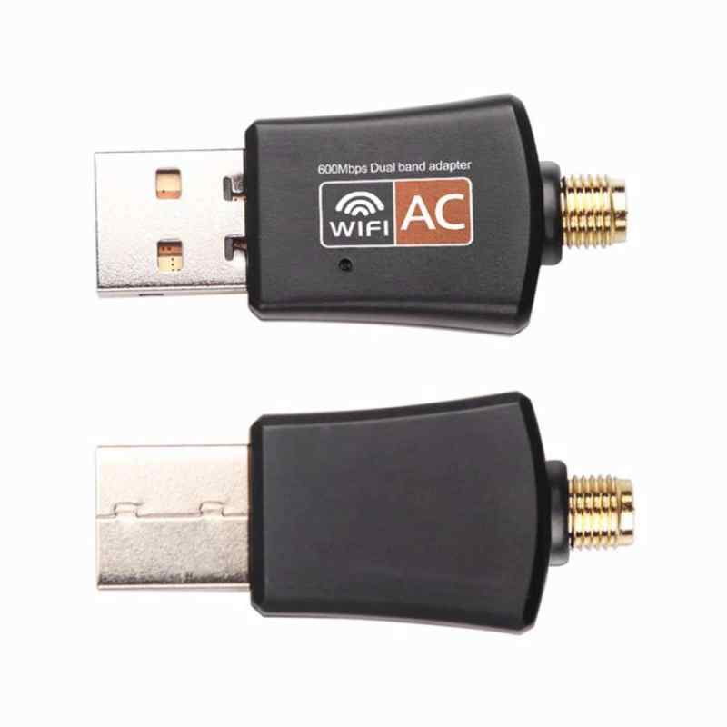 Bežični dual band adapter sa antenom USB 2.4GHz 5GHz 600Mb