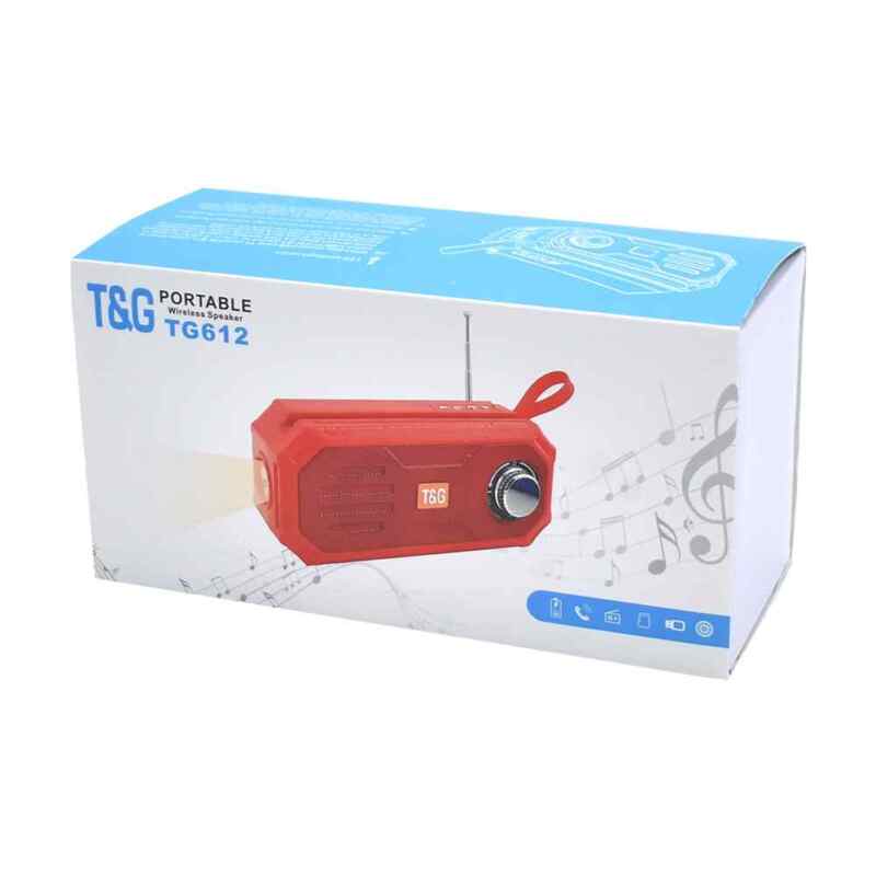 Bluetooth Zvucnik T&G Solarni TG612 sivi