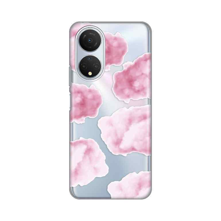 Maska silikon Print za Honor X7 Pink Clouds