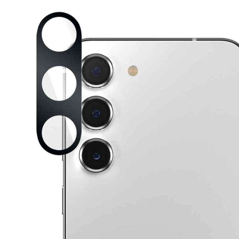 Zastita kamere 3D Full Cover za Samsung S23/S23 Plus crna