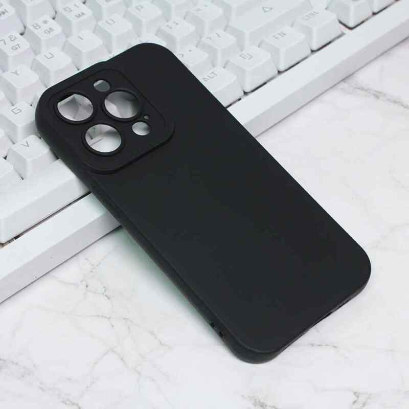 Maska Silikon Pro Camera za iPhone 14 Pro 6.1 crna